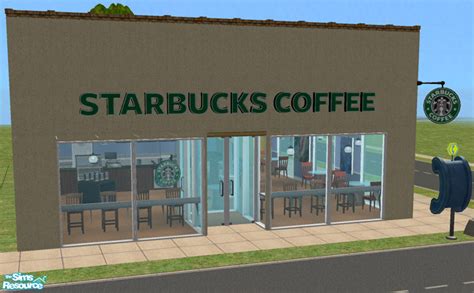 The Sims Resource Starbucks Coffee Shop Accessories