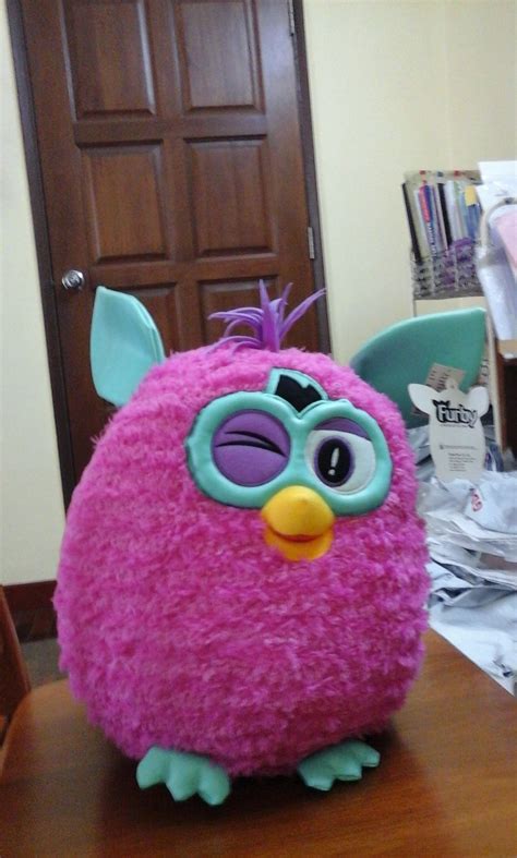 Furby Plush Pink 15 Inches High Made In Thailand Furby Plush Pink