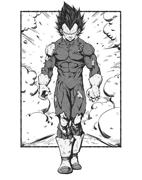 Vegeta Manga Ultra Ego Desenhos De Anime Goku Desenho Imagens Para