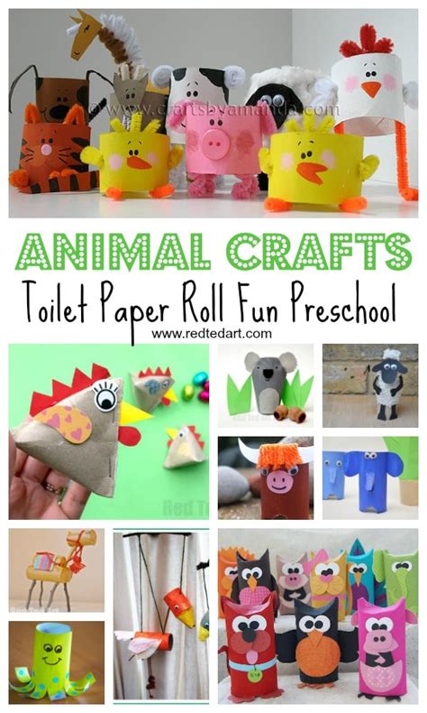 Paper Roll Animals Make Animals With Toilet Paper Rollsthe Coolest