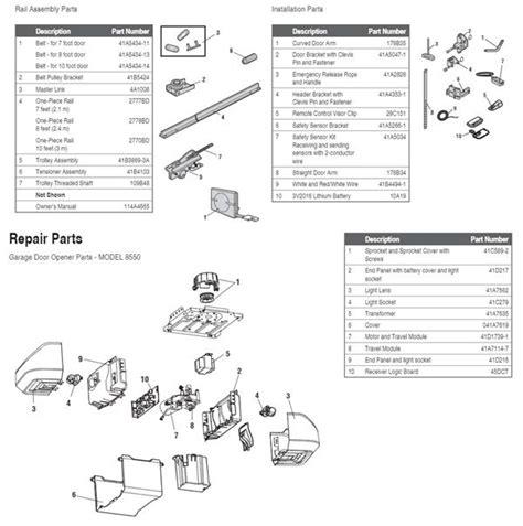Liftmaster Parts Diagram