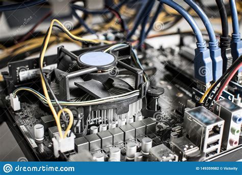Mining cryptocurrency profitably depends on the way you mine and also your choice of cryptocurrency. Cryptocurrency Mining Rig Connectors On Motherboard For ...