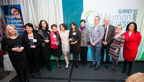 Surrey Board Of Trades Surrey Women In Business Award Winners 2017
