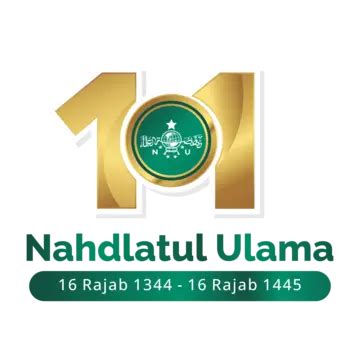 Logotipo Oficial Por Los 101 Años De Harlah Nahdlatul Ulama Vector PNG