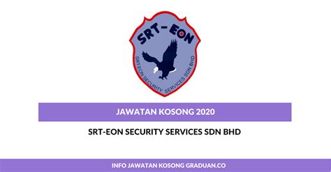+60 3 2174 2020 fax: Permohonan Jawatan Kosong SRT-EON Security Services Sdn ...