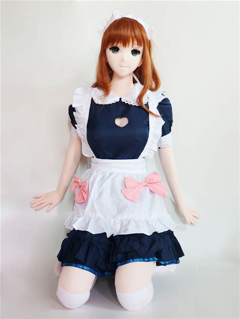 160cm estartek sakura doll 1 1 high quality febric sex doll mita maid costume brown hair version