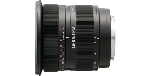 Sony Sal1118 Dt 11 18mm F45 56 Lens