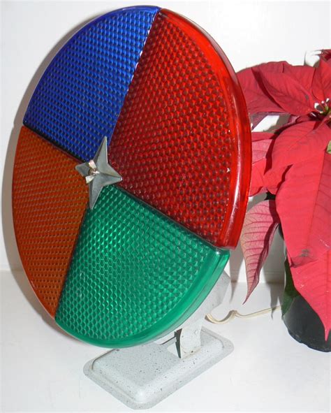 1950s Rotating 12 Color Wheel For Aluminum Christmas By Krausehaus
