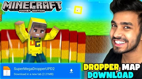 Technogamerzofficial Ultimate Dropper Map Download For Minecraft Pe 1
