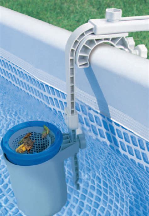 Skimbi Above Ground Swimming Pool Surface Skimmer For Intex And Soft
