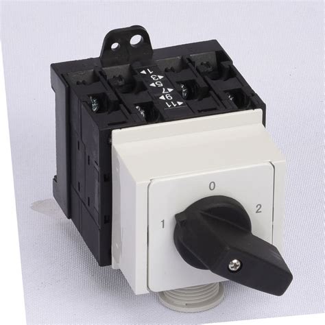 230v 440v Waterproof 3 Phase Selector Switch 4p Iec Standard Ip65