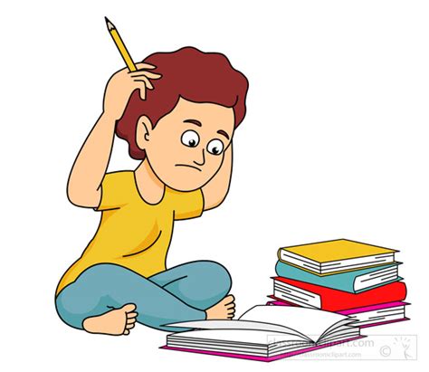 Confused Student Clipart Kid Clipartbarn
