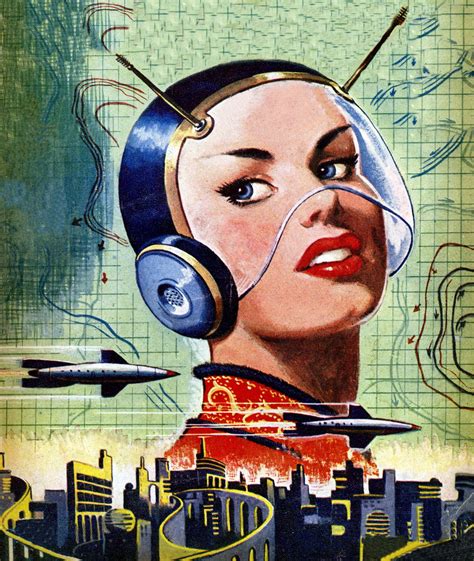 Monk Y Retro Futurism Retro Art Science Fiction Art