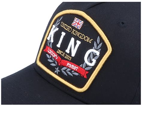 The Imperial Cap Black Adjustable King Apparel Caps Uk