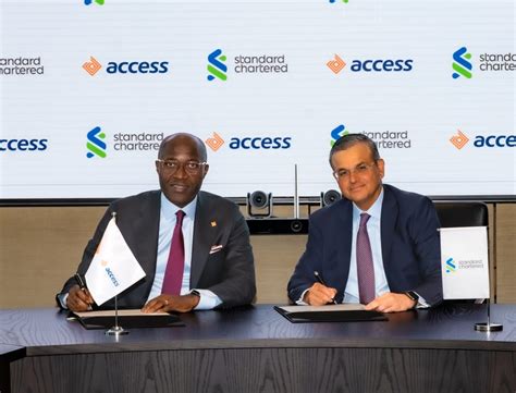 Access Bank Enters Into Acquisition Agreements With Standard Chartered Bank