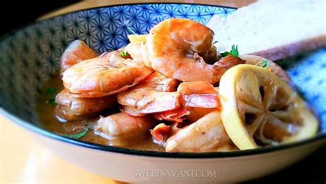 Spicy New Orleans Style Barbecue Shrimp Video Sweet Savant