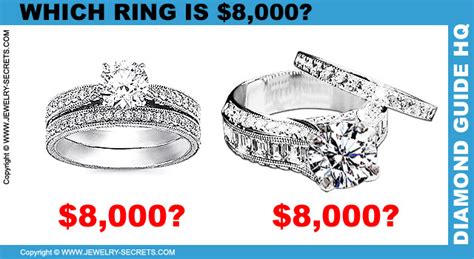 We spent time looking online at h. WHAT DOES AN $8,000 DIAMOND RING LOOK LIKE? - Jewelry Secrets