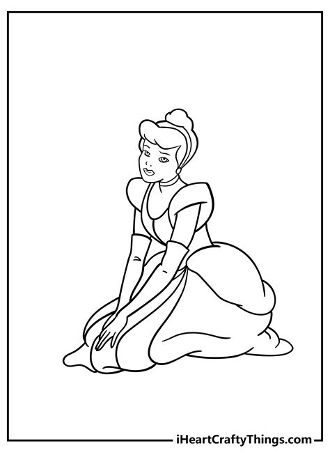 Disney Cinderella Free Coloring Pages