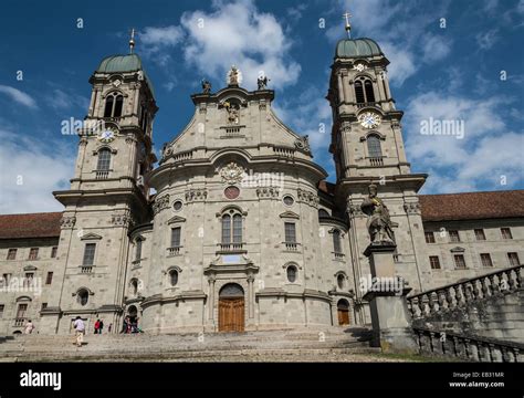 Kloster Einsiedeln Abbey Einsiedeln Canton Of Schwyz Switzerland