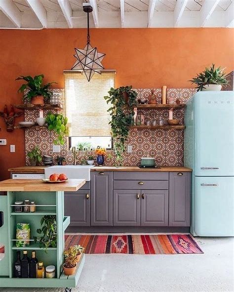 Awesome Bohemian Kitchen Ideas To Inspire You Boho Kitchen Decor Bohemian Kitchen Home