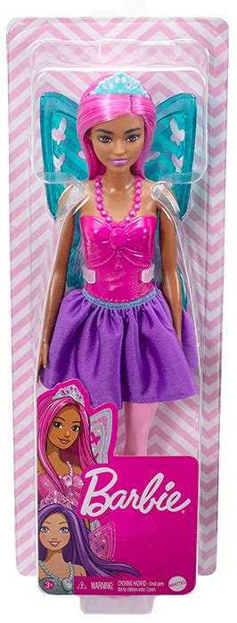 Barbie Dreamtopia Fairy Doll 12 Inch Purple Hair With Wings And