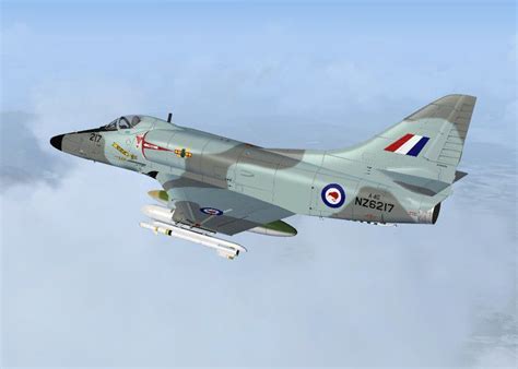 Rnzaf A 4g Skyhawk For Fsx
