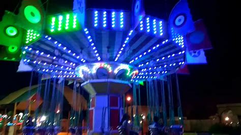 Swing Carousel Marah Land Amusement Park In Quram Muscat Youtube