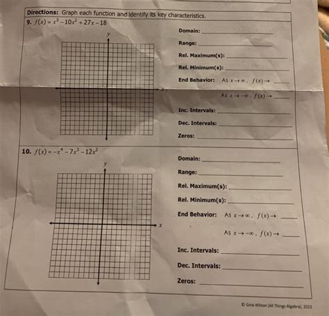 If you don't see any interesting for you, use our search form. Gina Wilson All Things Algebra Answer Key 2015 : Gina ...