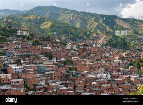San Javier District Also Known As Comuna 13 In Medellin Colombia