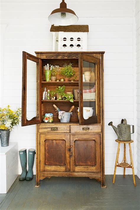 This Stunning Farmhouse Was Once A Dilapidated Wreck Antique China Cabinets Interior Home Decor