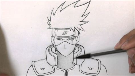 Kakashi Face Drawing Step By Step How To Draw Kakashi Step By Step