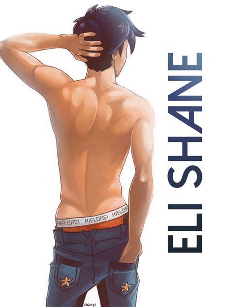 Eli Shane Sexy Back By Hielorei On DeviantArt