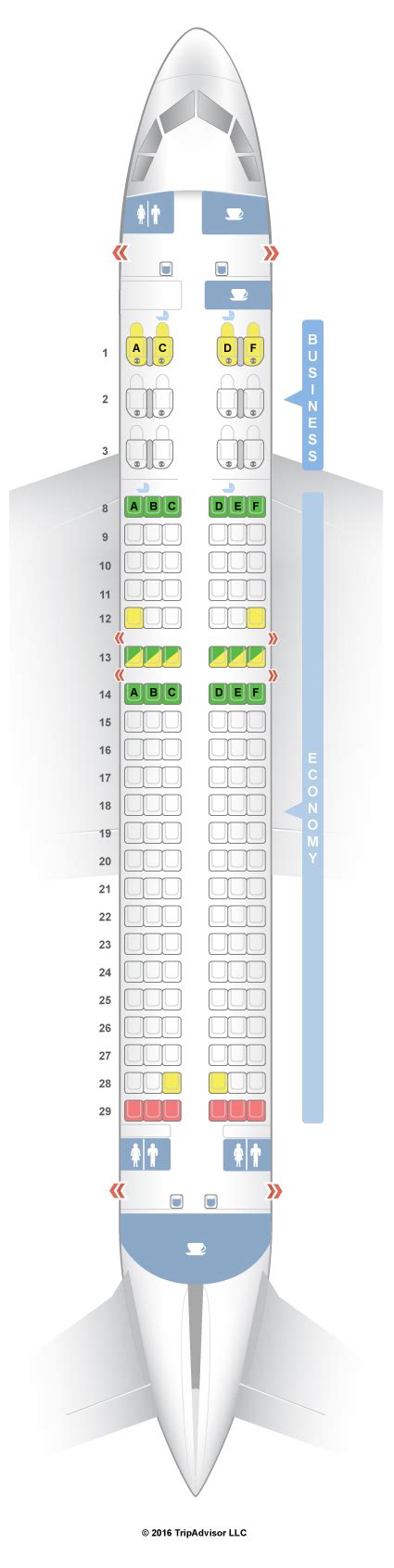 Emirates Flight 202 Seat Map