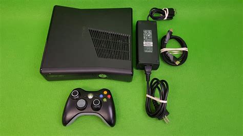 Xbox 360 Slim Konsol Med 250gb Basenhet 402395814 ᐈ Spelhem På Tradera