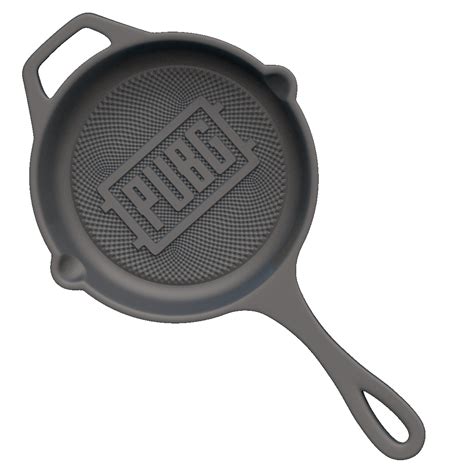 3d File Pubg Frying Pan Keychains・model To Download And 3d Print・cults