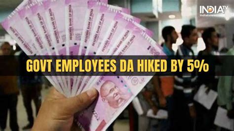 Th Pay Commission Good News For Lakhs Of Govt Employees Da Hiked By Per Cent Business