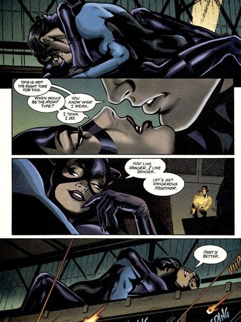 Nightwing Kissing Catwoman Not Sure How I Feel About That Comics
