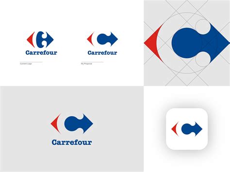 Carrefour Logo Redesign by Mehdesigner on Dribbble