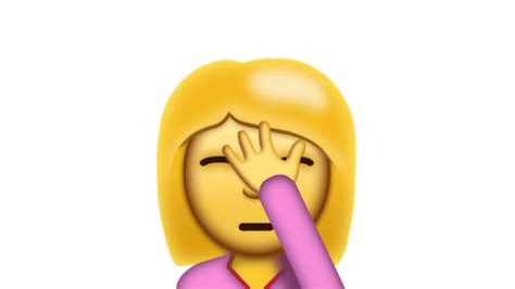 Facepalm Woman Emoji Png Transparente Stickpng