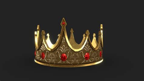 King Crown Buy Royalty Free 3d Model By Gianraga1 B06576a