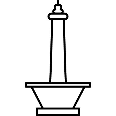 Ada monas di lampung kompasiana com. National Monument MONAS ⋆ Free Vectors, Logos, Icons and ...