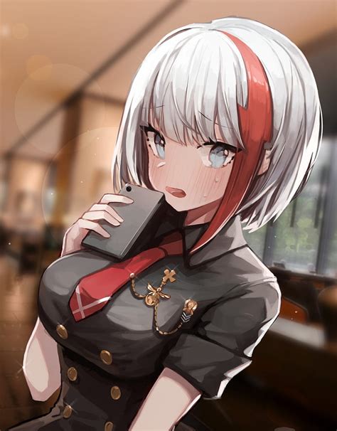 2k free download azur lane admiral graf spee anime anime girl cute military uniform