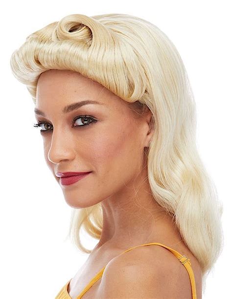 Retro Costume Wig 40 S Pinup Girl Wig THEATRICAL WIGS WOMEN S
