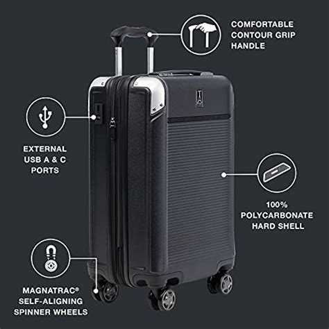 Travelpro Platinum Elite Hardside Expandable Spinner Wheel Luggage Tsa Lock Hard Shell