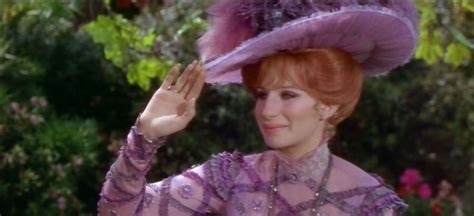 Barbara Streisand As Dolly Levi Before The Parade Passes By Barbra Streisand Musical Film