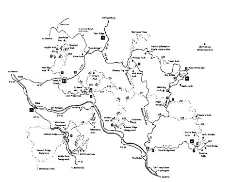 Maps Of Red River Gorge