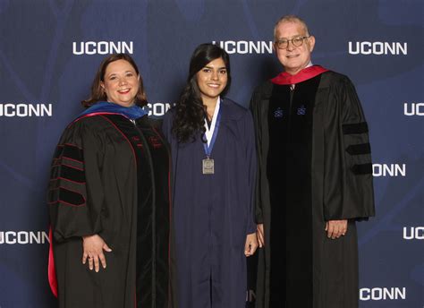 Sara Hasan Rowe Honors Program Medals Ceremony 2017 University Of Connecticut Honors
