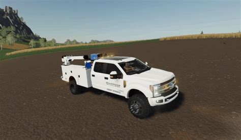 F450 Service Truck Mod Farming Simulator 2022 19 Mod