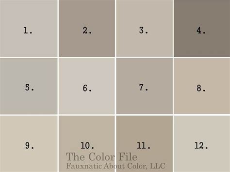 The Color File | Paint colors for home, Paint colors, Neutral paint colors