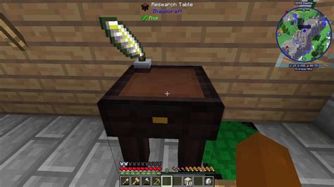 Thaumcraft Making And Using A Research Table YouTube